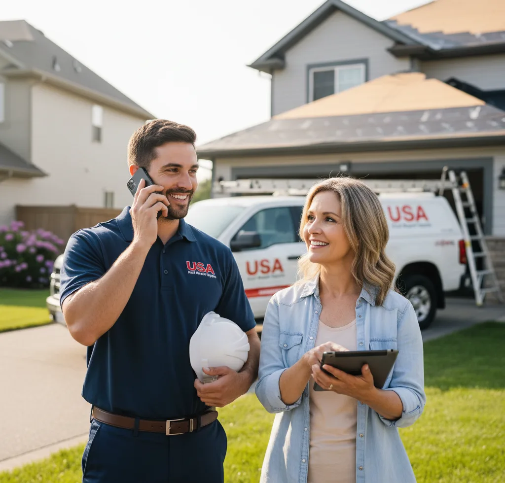 USA Roof Repair Experts customer support in Oak Harbor